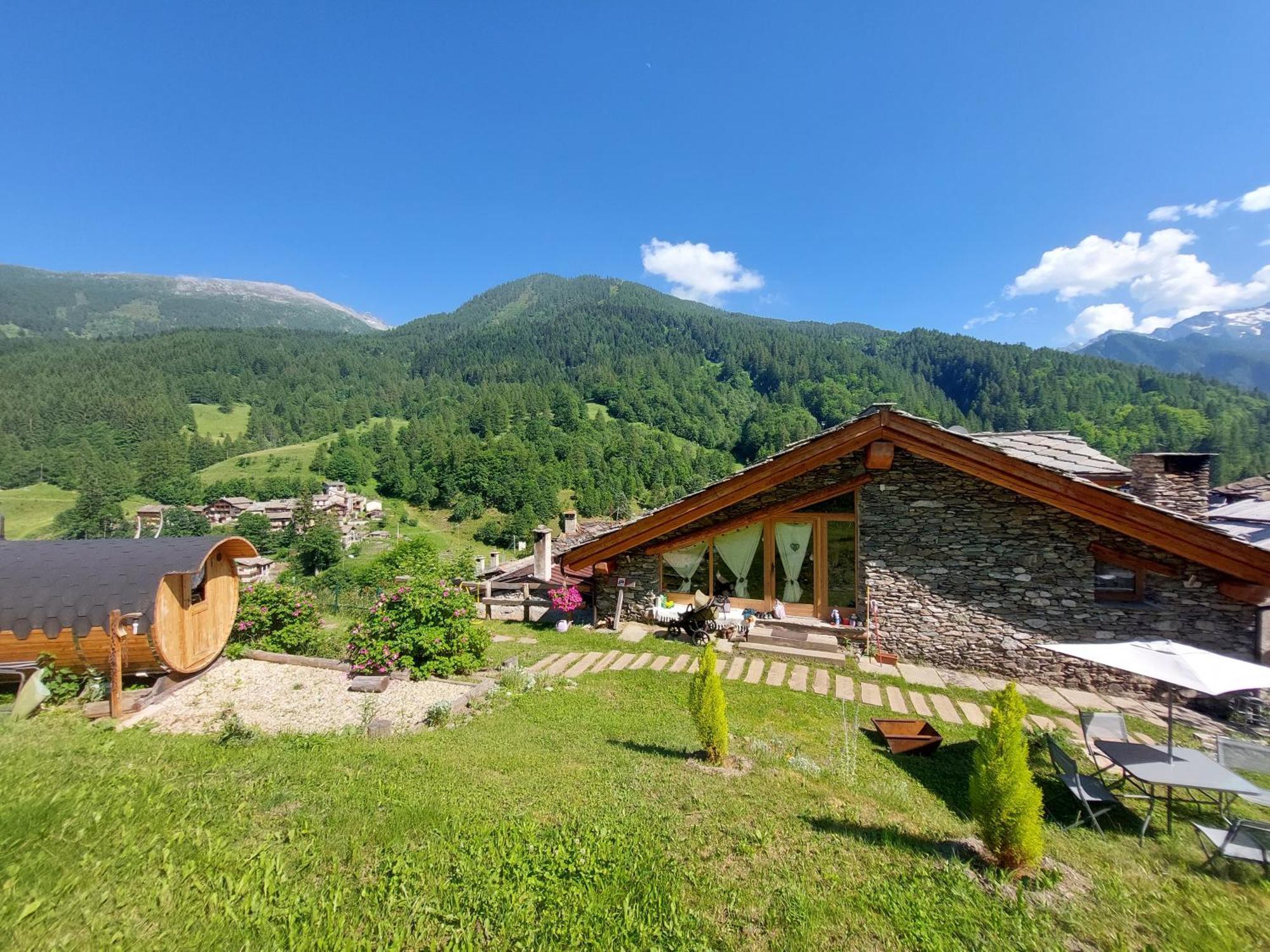 Casalpaca B&B Con Sauna A Prali Villa Zewnętrze zdjęcie